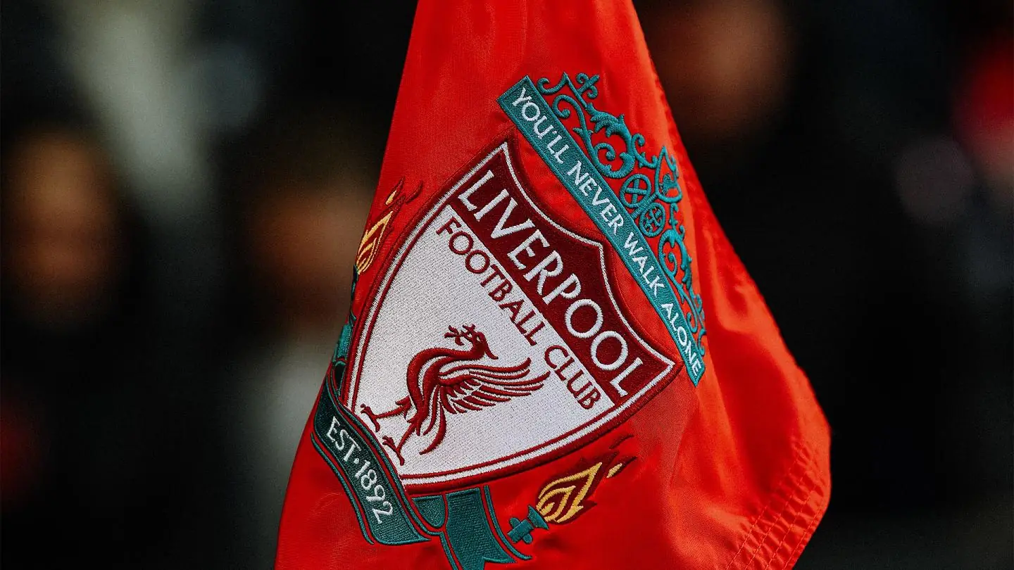 Corner flag at Anfield